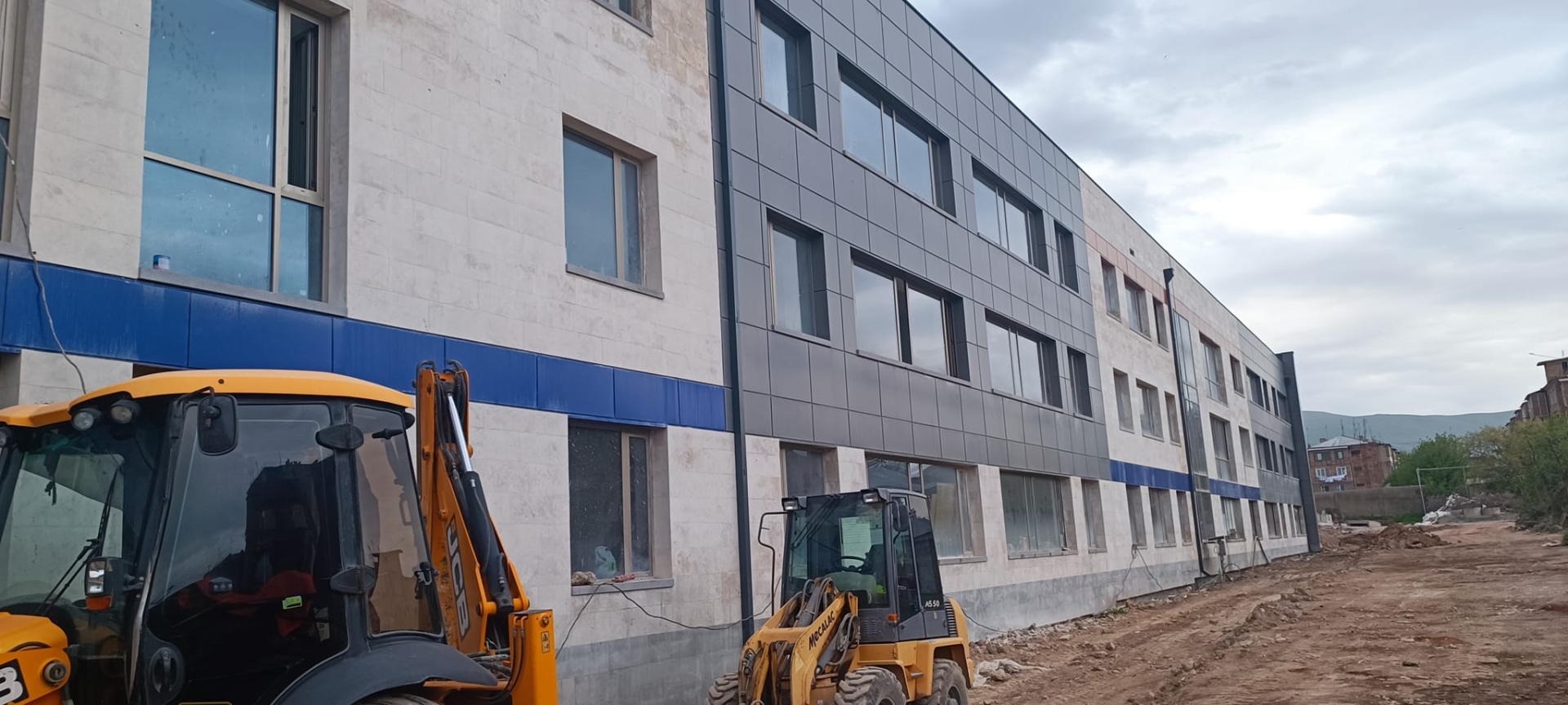 CONSTRUCTION IS IN ACTIVE PHASE IN ABOVYAN N-2 BASIC SCHOOL