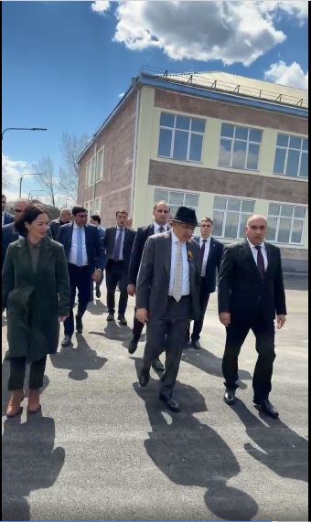 ՀՀ վարչապետ Նիկոլ Փաշինյանի այցը ՀՏԶՀ պատվիրատվությամբ վերանորոգված Ալաշկերտի դպրոց